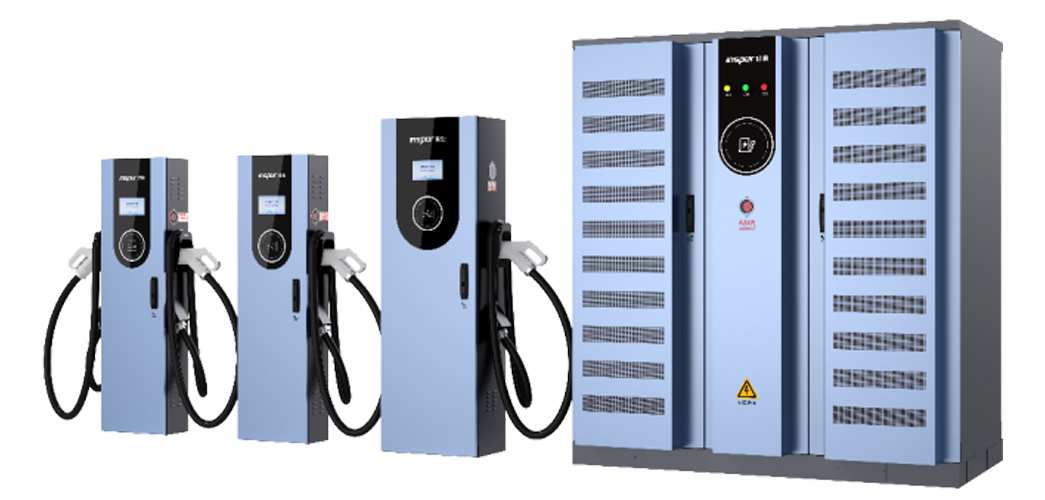幸运彩500直流集群充电堆600/720kW